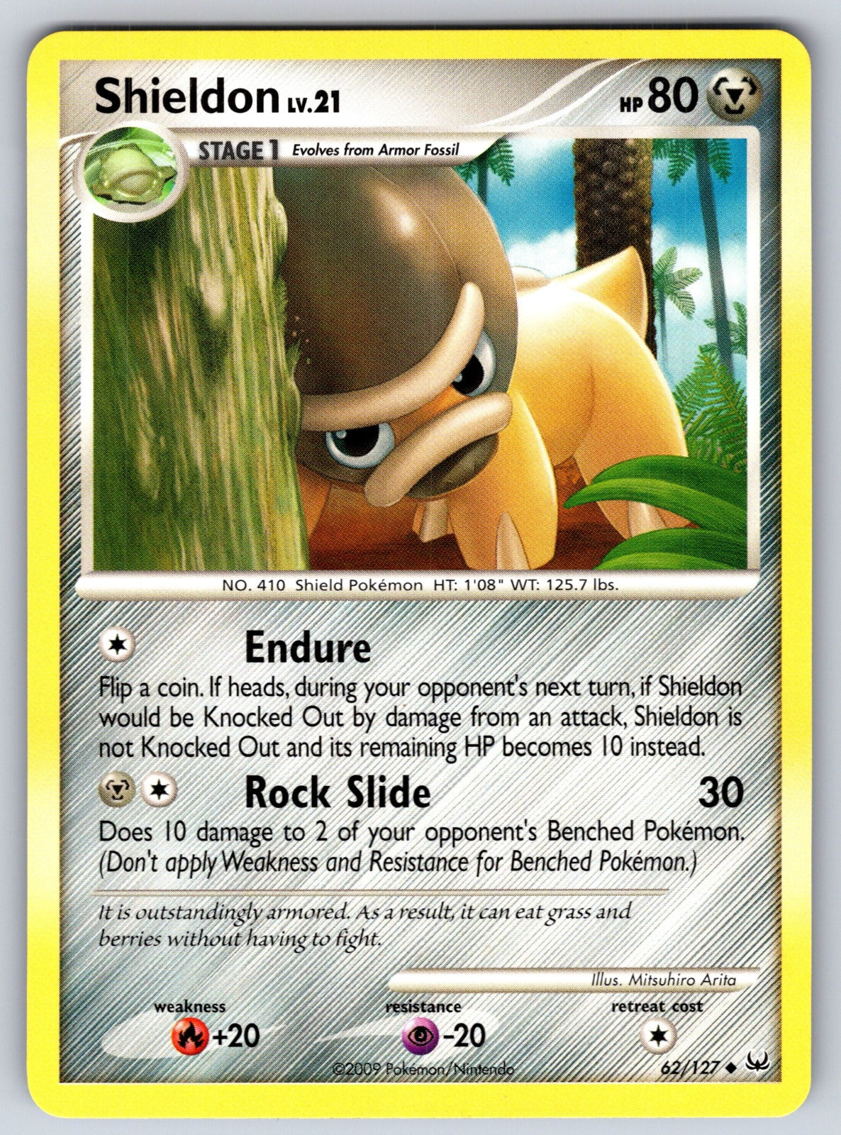 Shieldon Uncommon Platinum 62/127 LP 2009