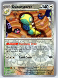 Dudunsparce Reverse Holo Rare SV: Prismatic Evolutions 080/131 NM 2025