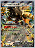 Bouffalant ex Holo Double Rare SV: White Flare 077/086 NM 2025