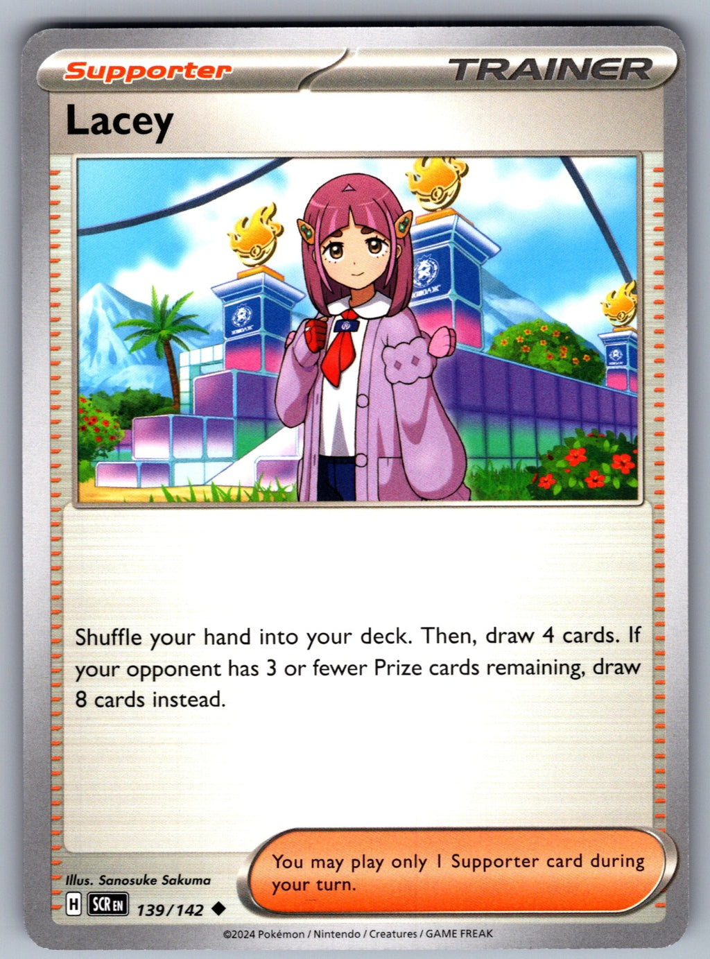 Lacey Uncommon SV07: Stellar Crown 139/142 NM 2024