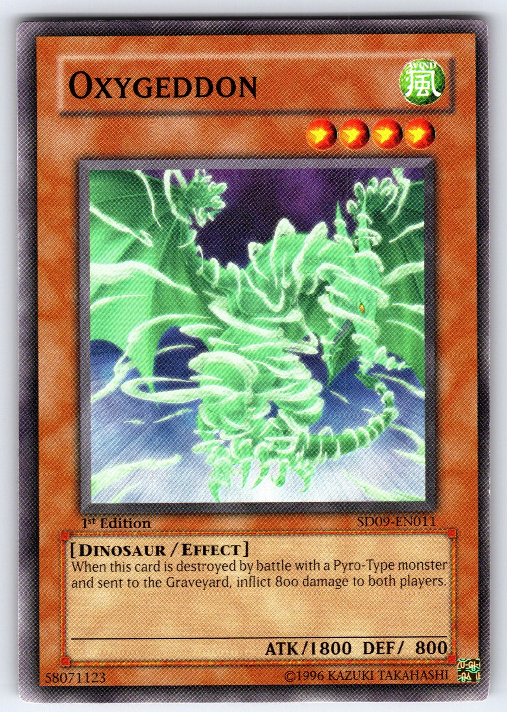 Oxygeddon Unlimited Common Elemental Energy EEN-EN014 NM 2005