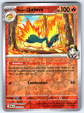 Ethan's Quilava Reverse Holo Common SV10: Destined Rivals 033/182 NM 2025