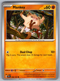 Mankey Common SV08: Surging Sparks 098/191 NM 2024