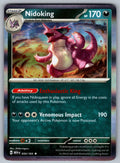 Nidoking Holo Rare SV: Scarlet & Violet 151 034/165 NM 2023