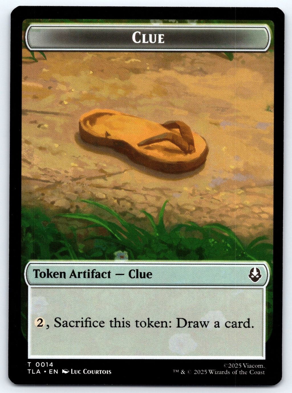 Ally (0005) // Soldier (0002) Double-Sided Token T Avatar: The Last Airbender 5  (Back)