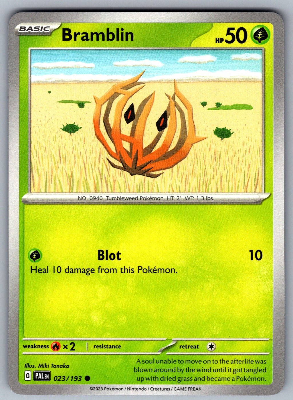 Bramblin Common SV02: Paldea Evolved 023/193 NM 2023