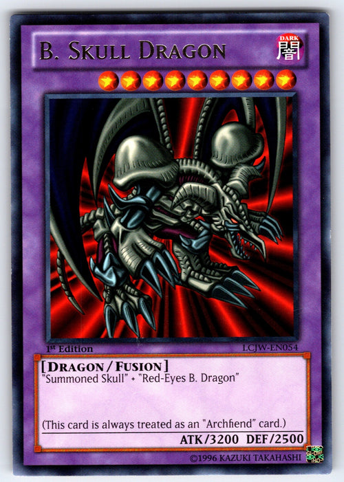 B. Skull Dragon 1st Edition Rare Legendary Collection 4: Joey's World LCJW-EN054