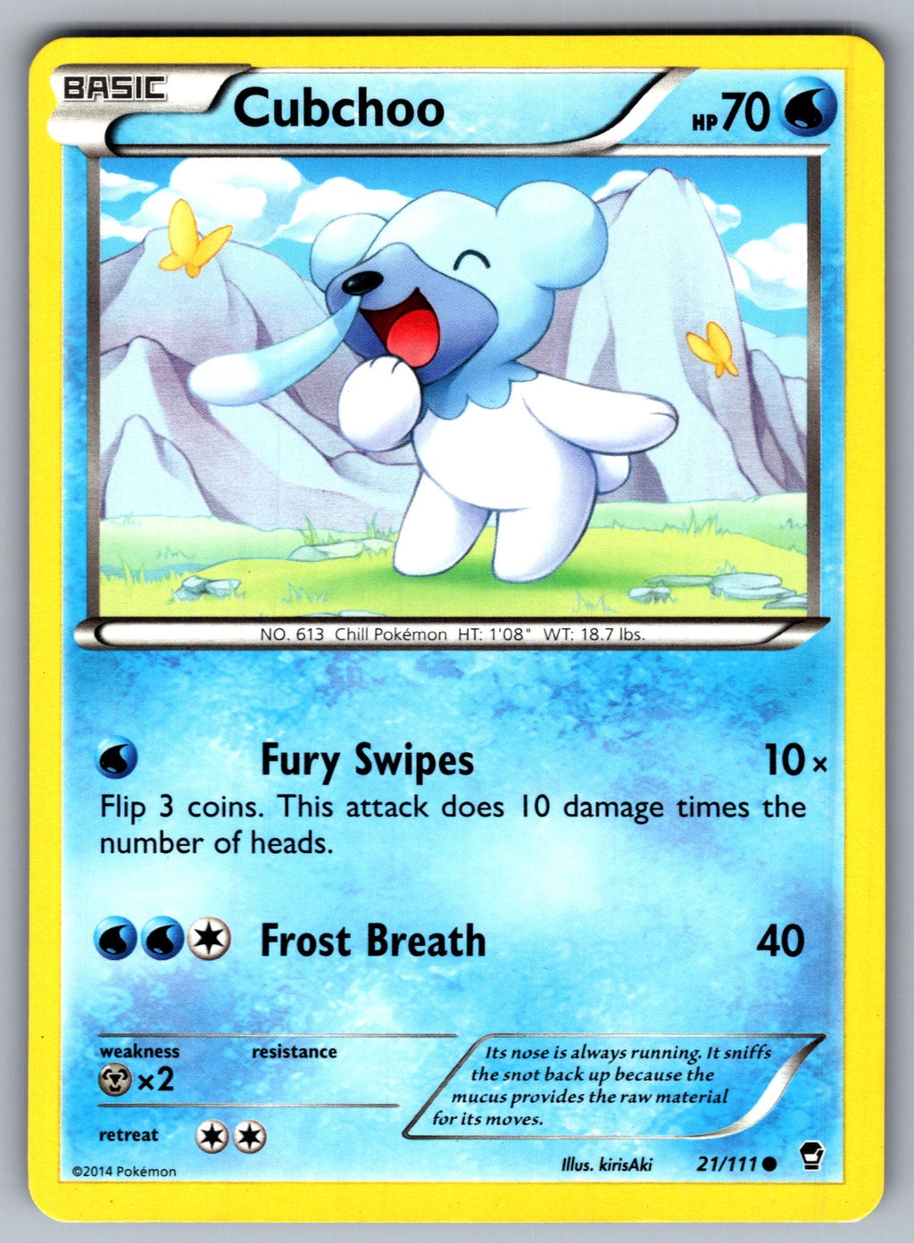 Cubchoo Common XY - Furious Fists 21/111 LP 2014