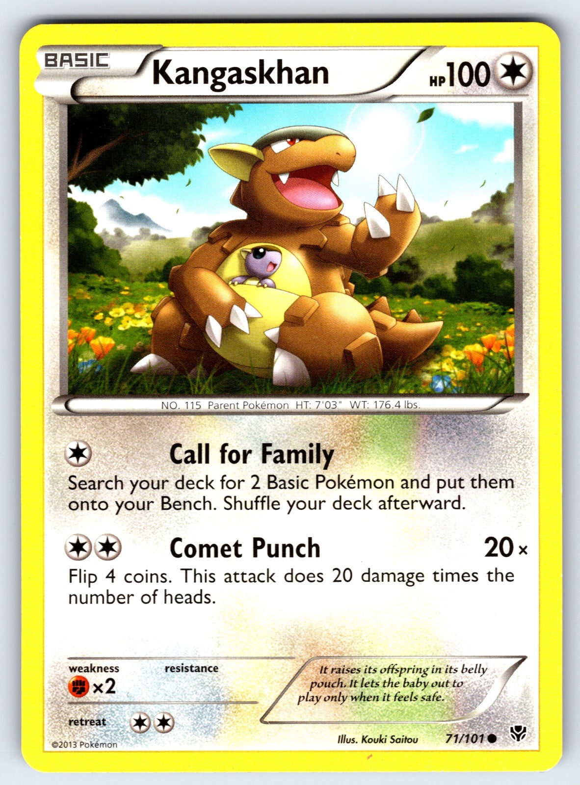 Kangaskhan Holo Classic Collection Trading Card Game Classic 017/034 LP 2023