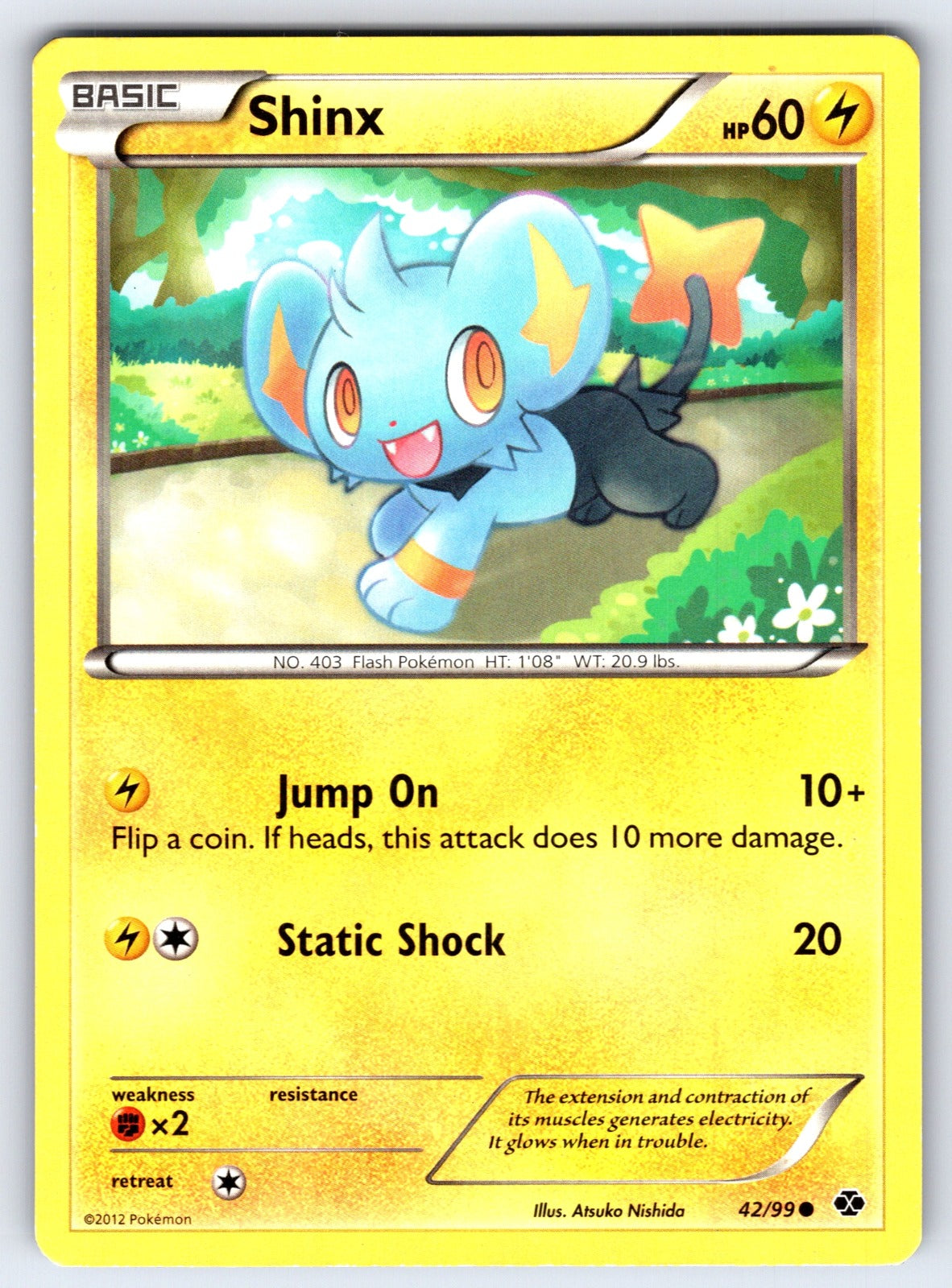 Shinx Common XY - Flashfire 32/106 LP 2014