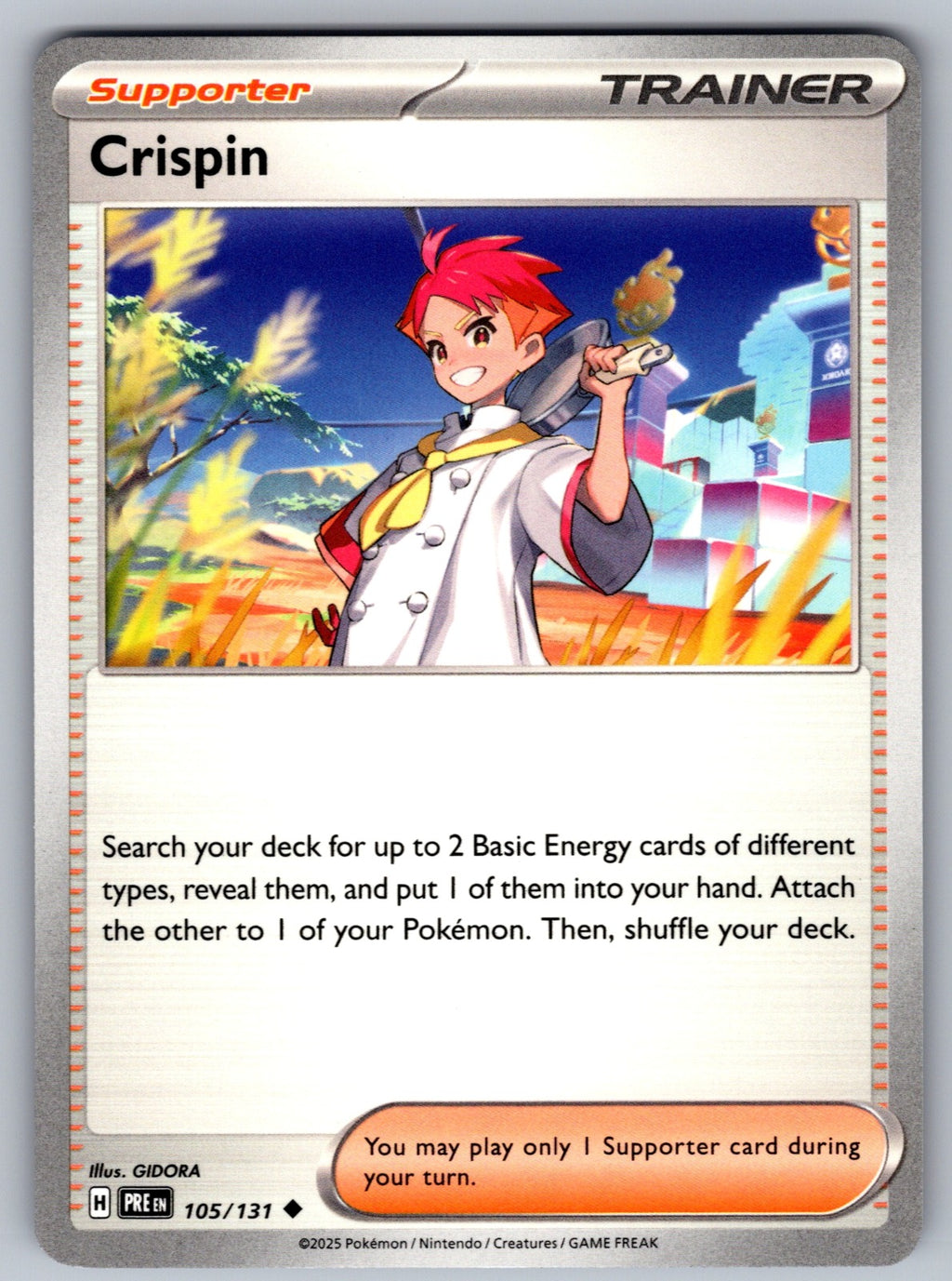 Crispin Uncommon SV: Prismatic Evolutions 105/131 NM 2025