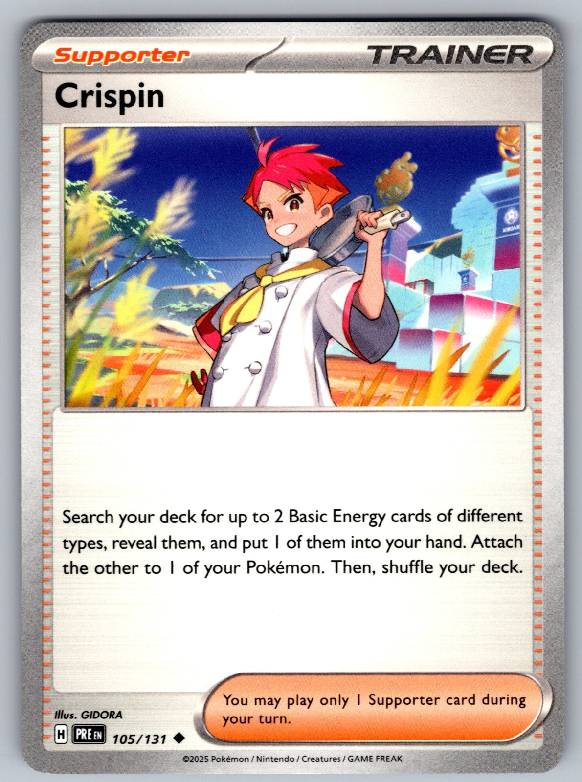 Crispin Uncommon SV: Prismatic Evolutions 105/131 NM 2025