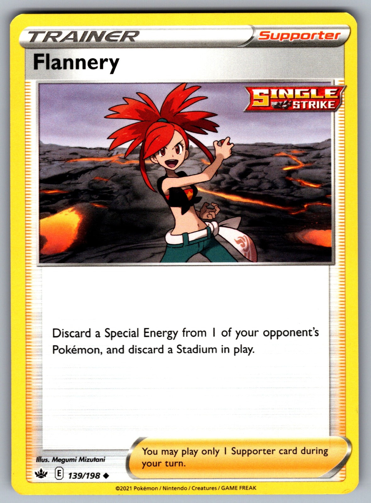 Flannery Uncommon SWSH06: Chilling Reign 139/198 NM 2021