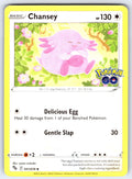 Chansey Uncommon Pokemon GO 051/078 NM 2022