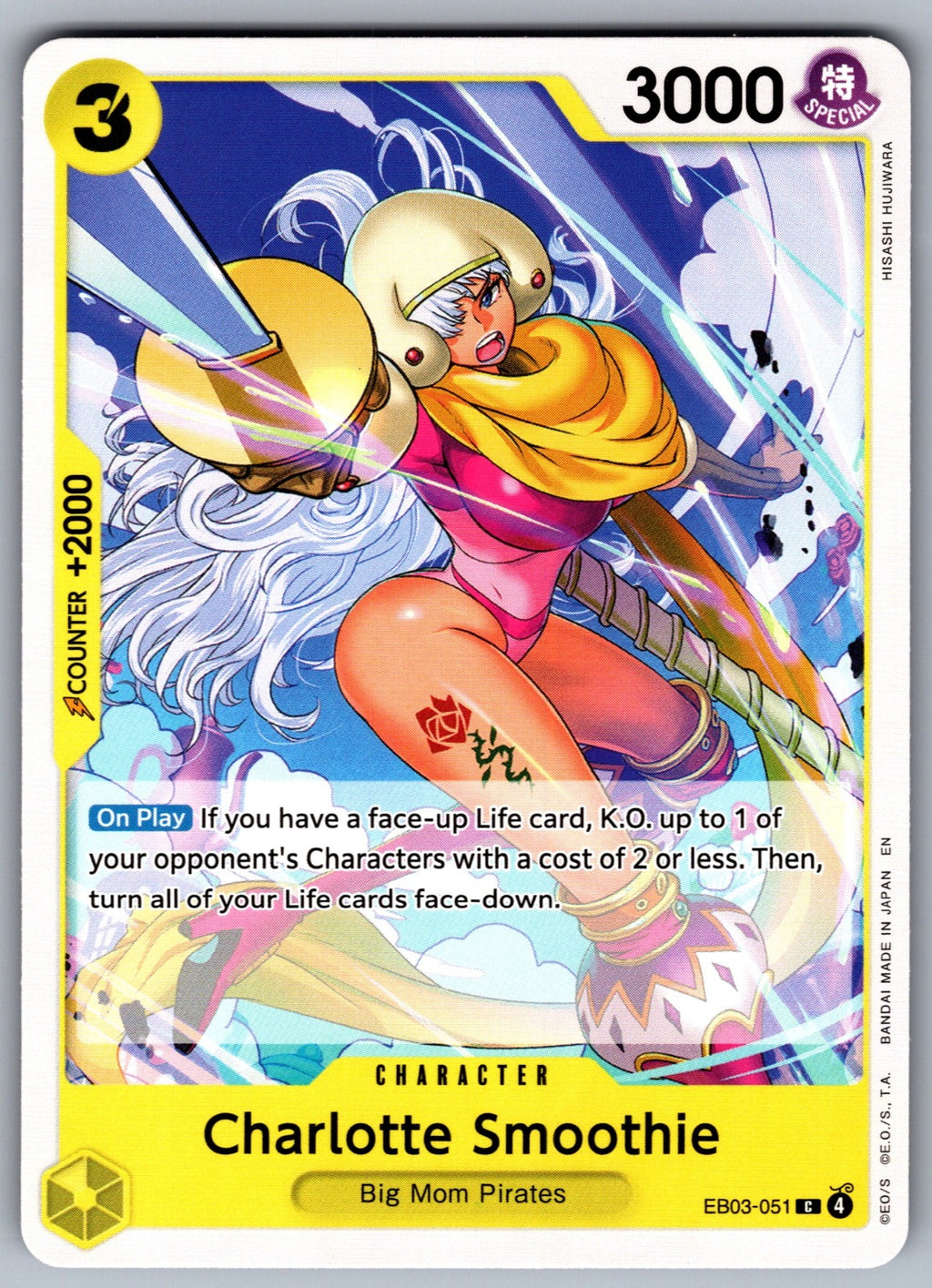 Charlotte Smoothie C Extra Booster: One Piece Heroines Edition EB03-051 NM 2026