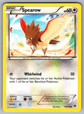 Spearow Common XY - Phantom Forces 78/119 LP 2014