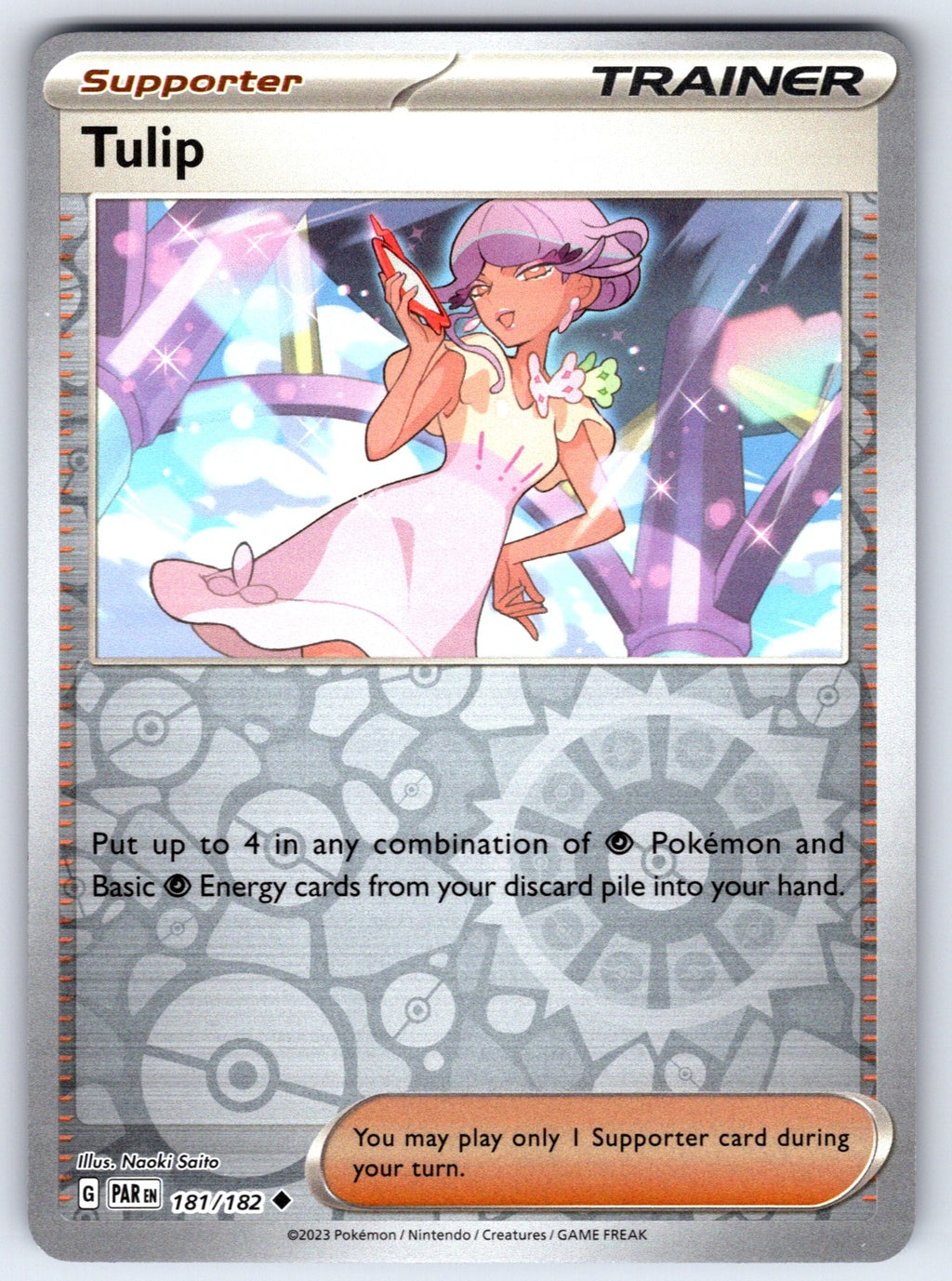 Tulip Uncommon Prize Pack Series Cards 181/182 NM 2022