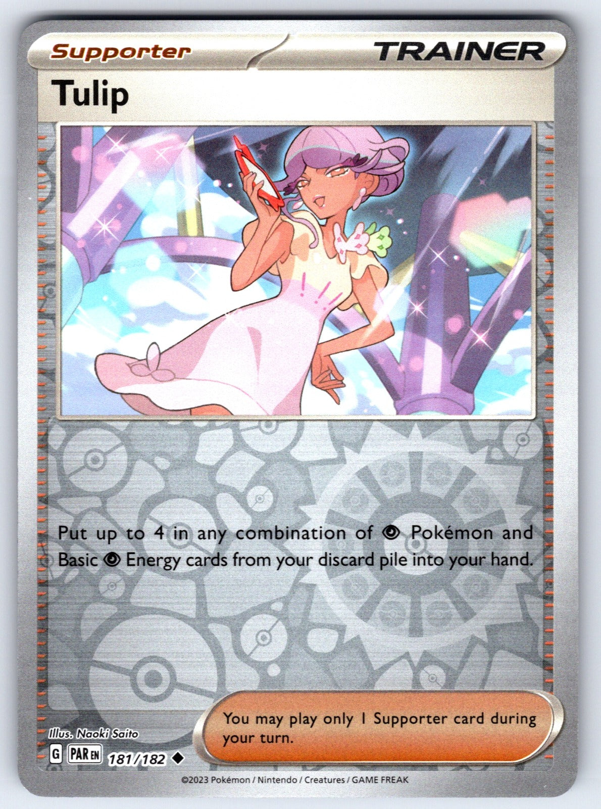 Tulip Uncommon Prize Pack Series Cards 181/182 NM 2022
