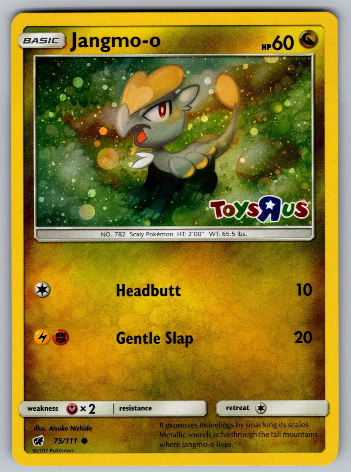 Jangmo-o - 75/111 (Toys R Us Promo) Holo Promo Miscellaneous Cards & Products 07