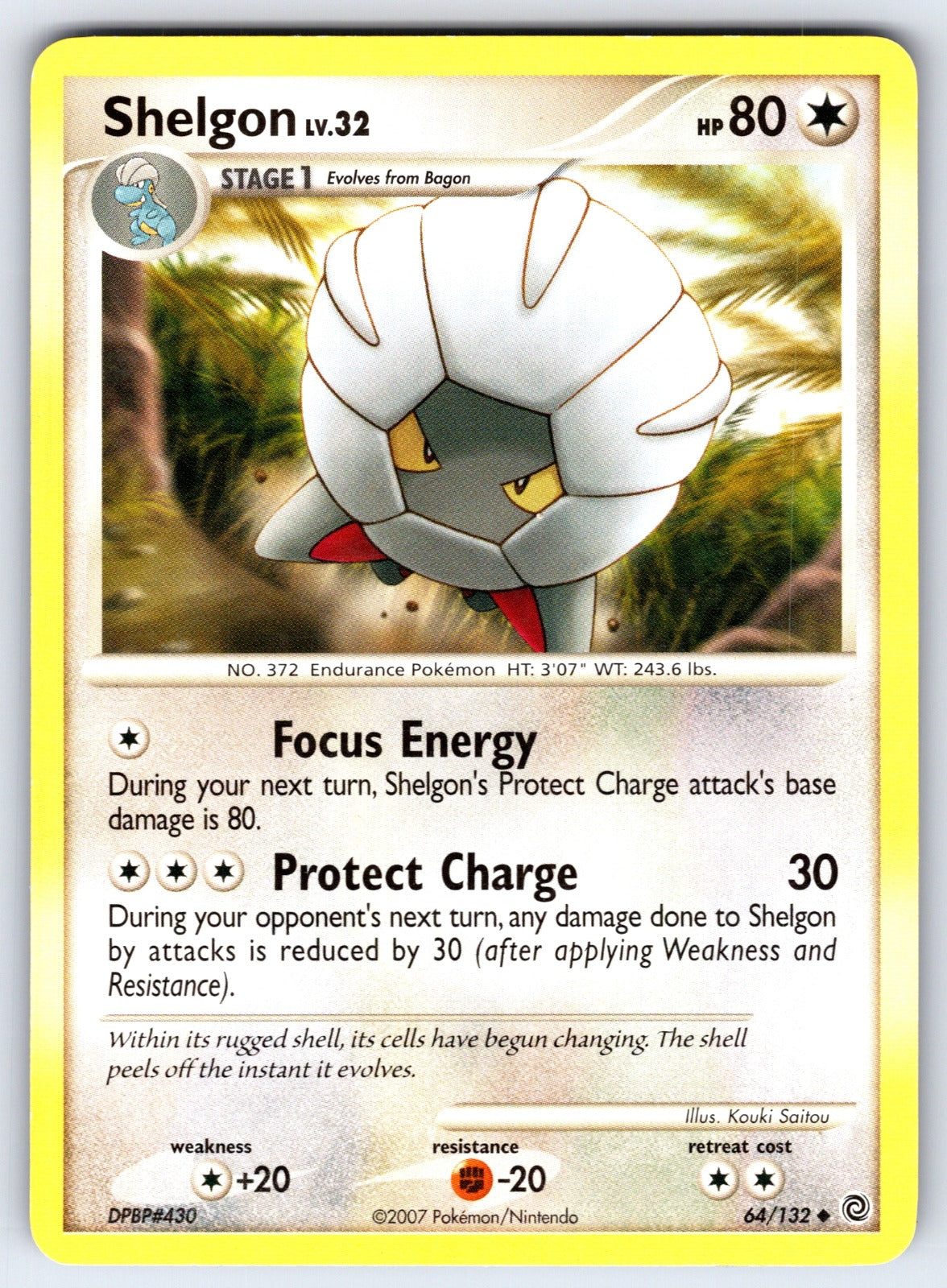 Shelgon Uncommon Secret Wonders 64/132 LP 2007