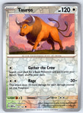 Tauros Reverse Holo Uncommon SV: Scarlet & Violet 151 128/165 NM 2023