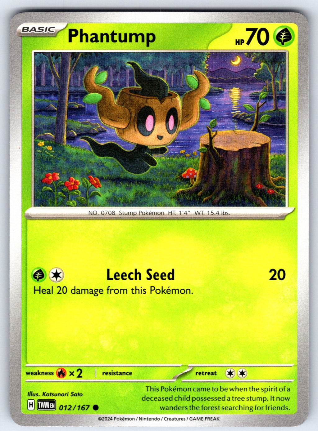 Phantump Common SV06: Twilight Masquerade 012/167 LP 2024