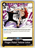 Finger Pistol Yellow Lotus C Adventure on Kami's Island EB04-049 NM 2026