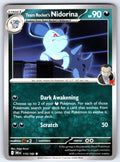 Team Rocket's Nidorina Common SV10: Destined Rivals 115/182 NM 2025