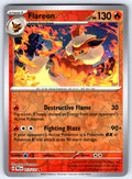 Flareon Reverse Holo Rare SV: Scarlet & Violet 151 136/165 NM 2023