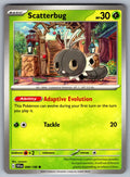 Scatterbug Common SV01: Scarlet & Violet Base Set 008/198 NM 2023