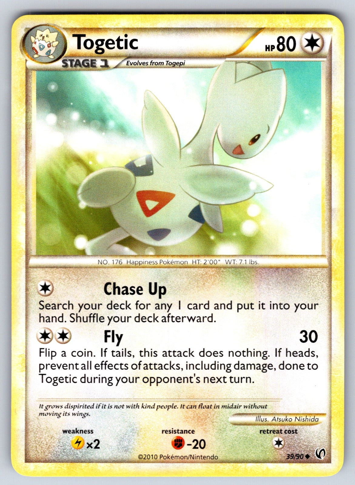Togetic Uncommon Undaunted 39/90 LP 2010