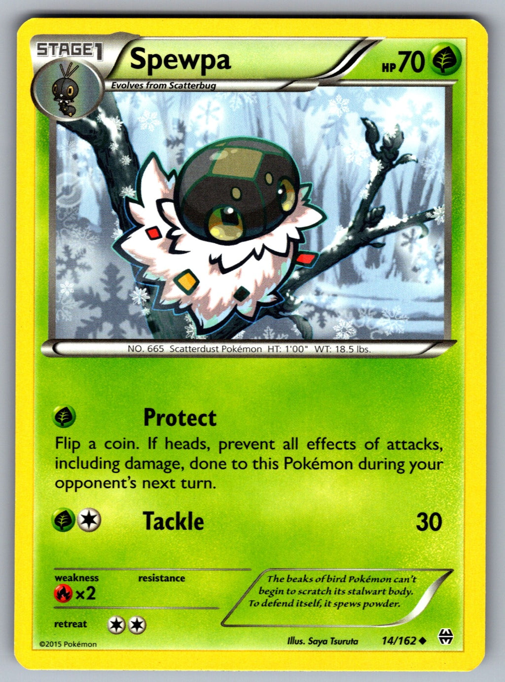 Spewpa Uncommon XY - BREAKthrough 14/162 LP 2015