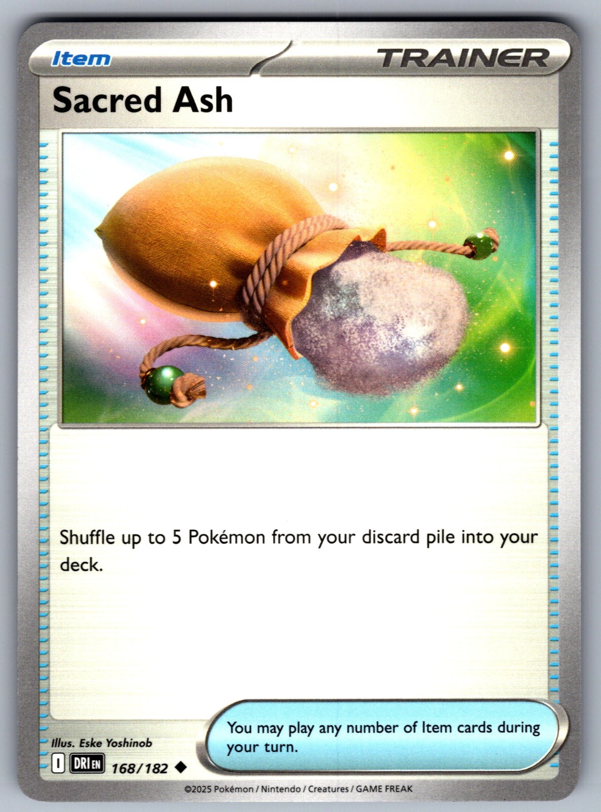 Sacred Ash Uncommon SV10: Destined Rivals 168/182 NM 2025