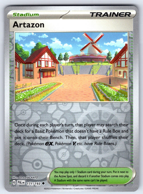 Artazon Reverse Holo Uncommon SV02: Paldea Evolved 171/193 NM 2023