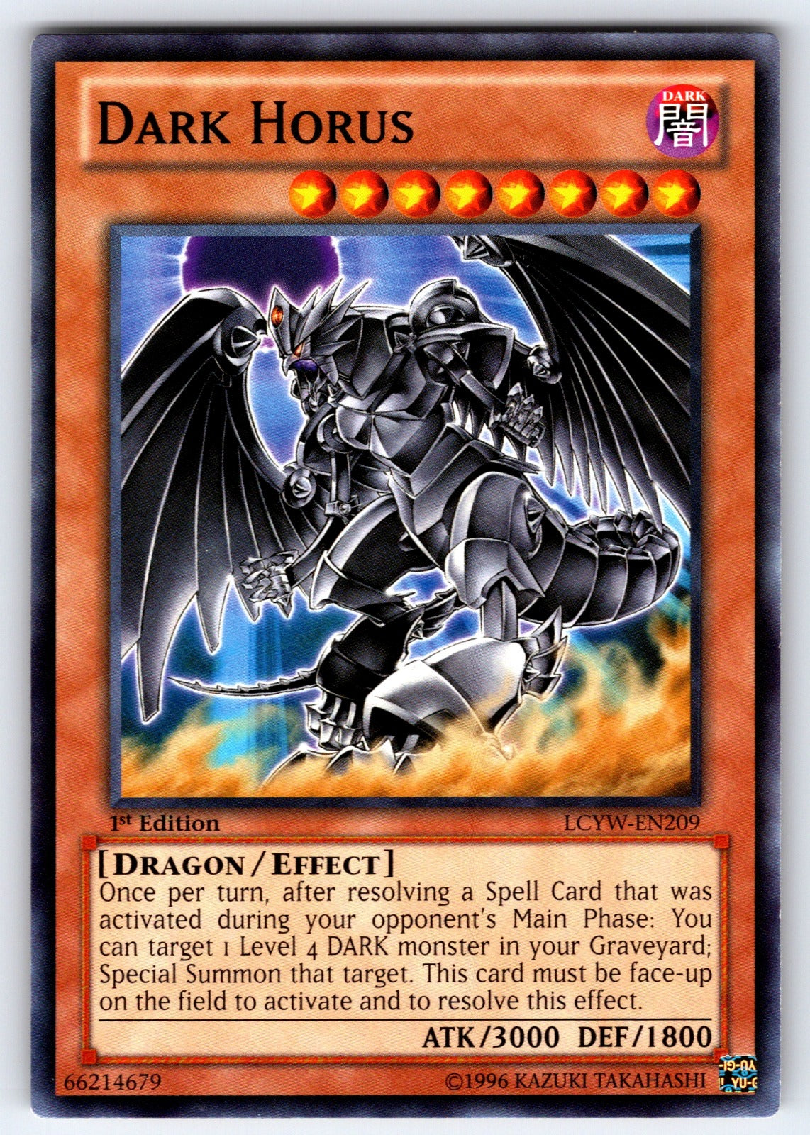 Dark Horus Unlimited Common Legendary Collection 3: Yugi's World LCYW-EN209 NM 2