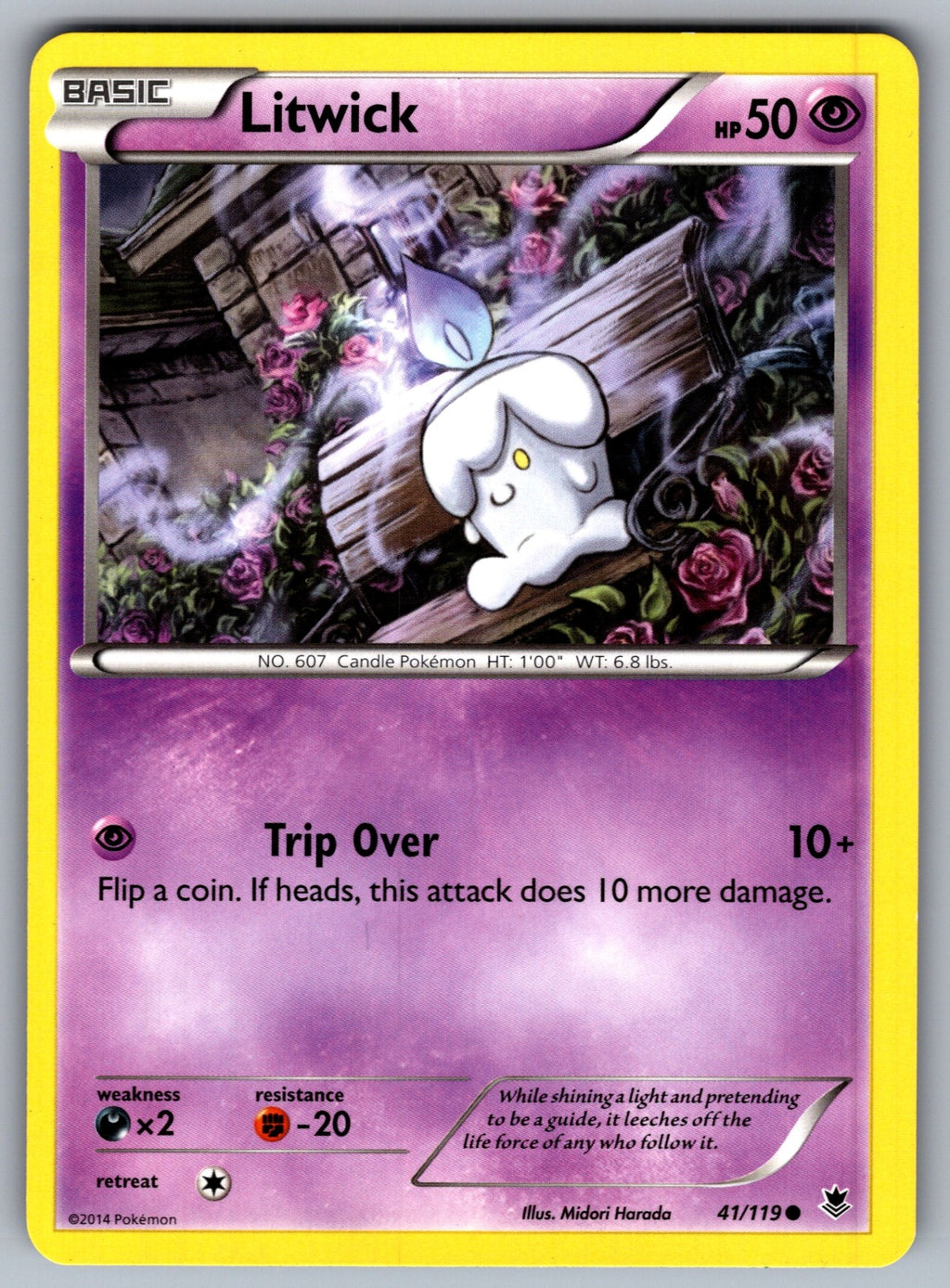 Litwick Common XY - Phantom Forces 41/119 LP 2014