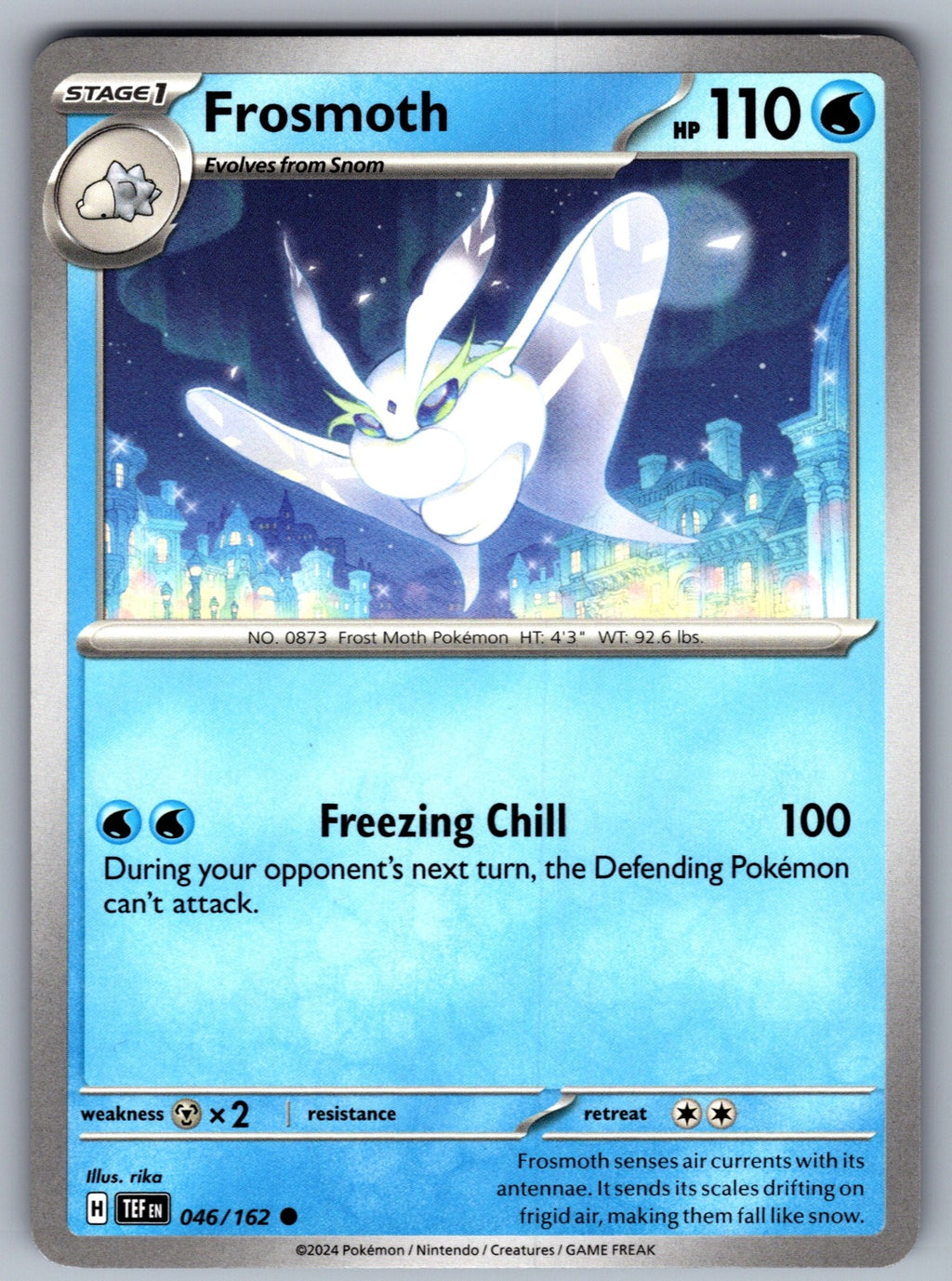 Frosmoth Common SV05: Temporal Forces 046/162 NM 2024