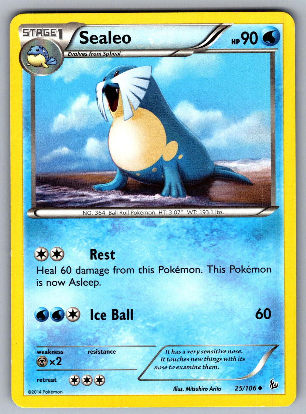 Sealeo Uncommon XY - Flashfire 25/106 LP 2014