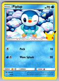 Piplup - 20/25 Promo McDonald's 25th Anniversary Promos 020/025 NM 2021