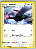 Unfezant Uncommon Pokemon GO 063/078 NM 2022