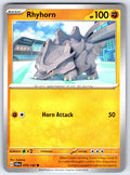 Rhyhorn Common SV07: Stellar Crown 074/142 LP 2024