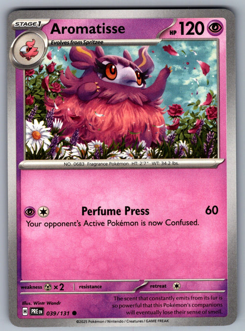 Aromatisse Common SV: Prismatic Evolutions 039/131 NM 2025