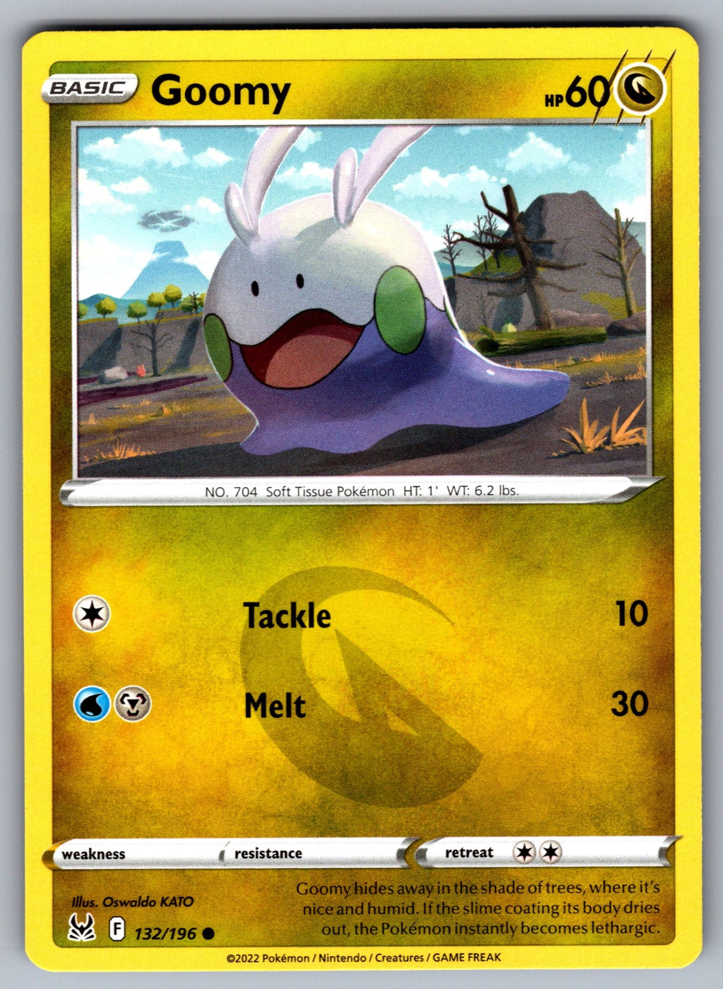 Goomy Common SWSH11: Lost Origin 132/196 NM 2022
