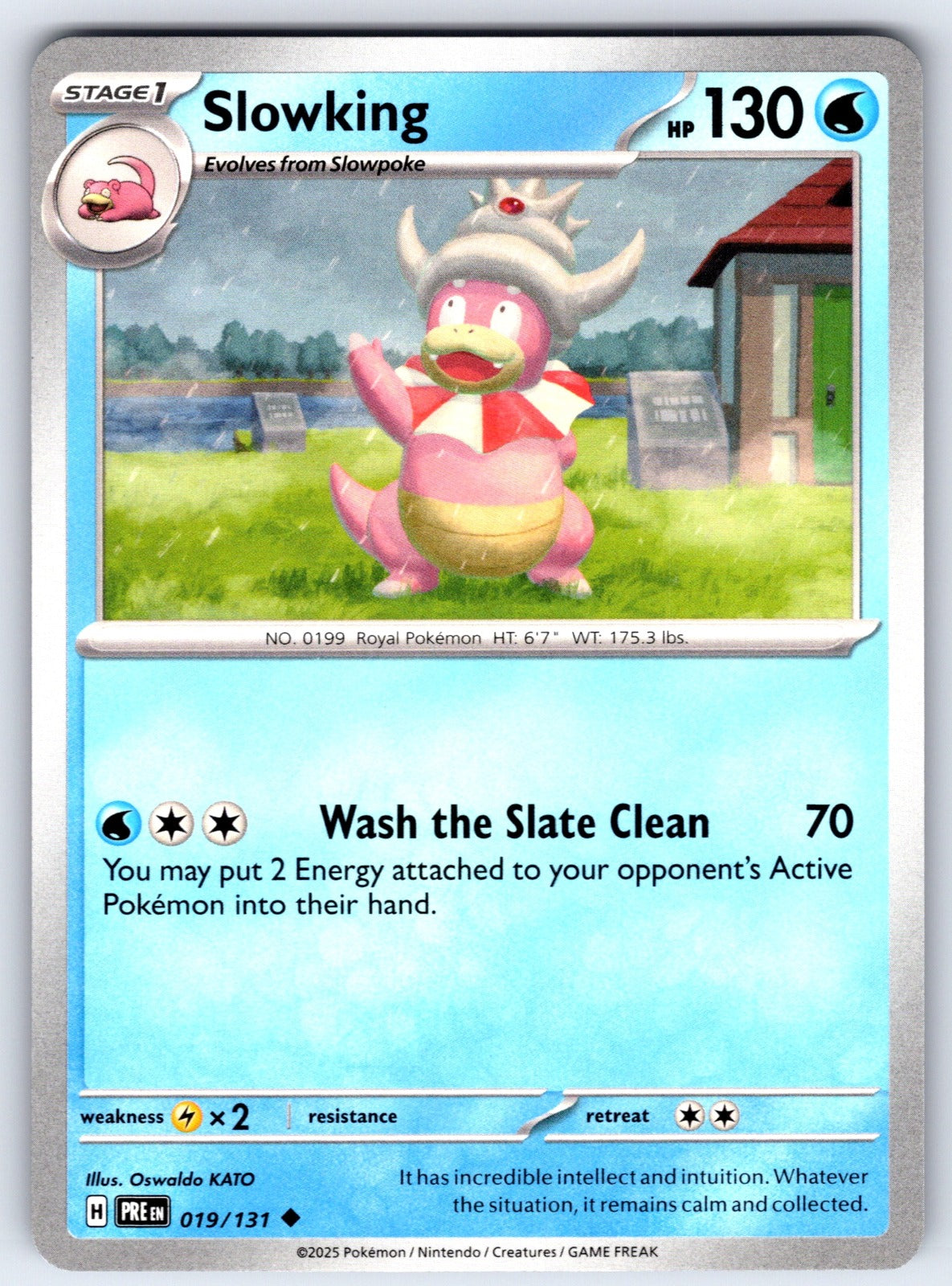 Slowking Uncommon SV: Prismatic Evolutions 019/131 NM 2025