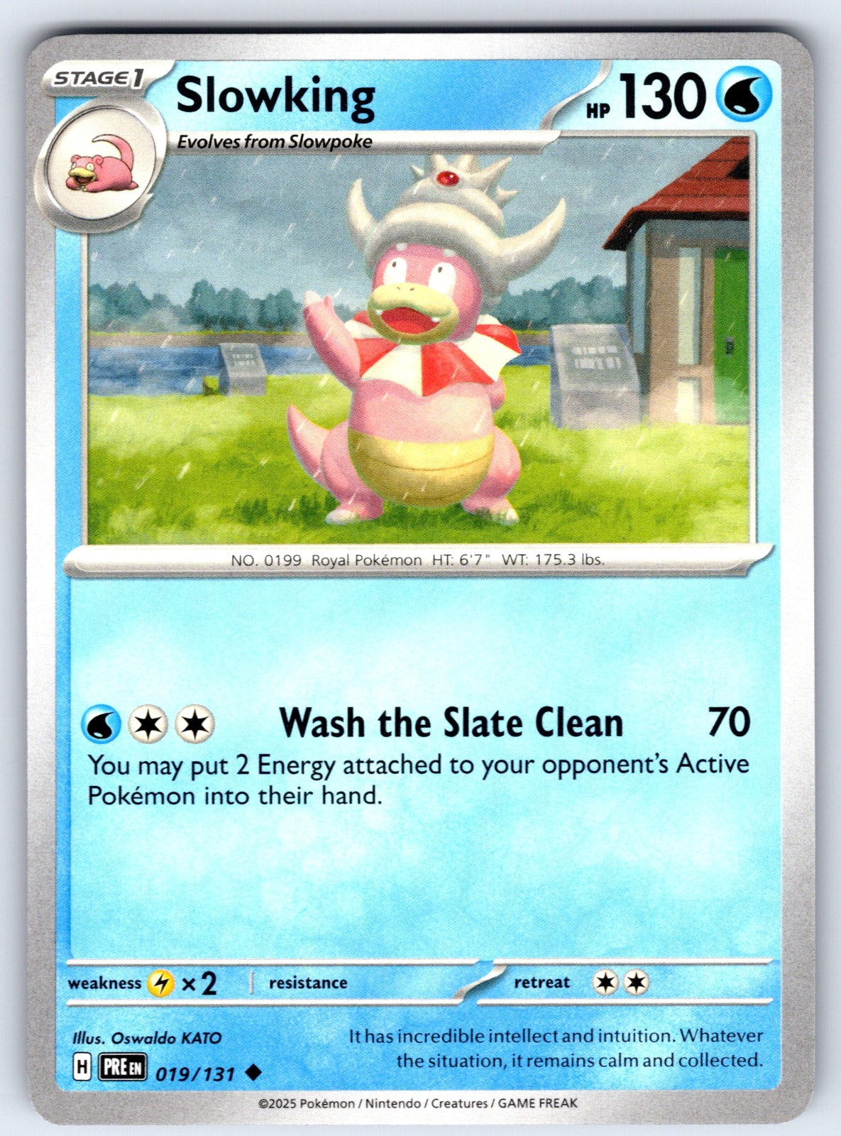 Slowking Uncommon SV: Prismatic Evolutions 019/131 NM 2025