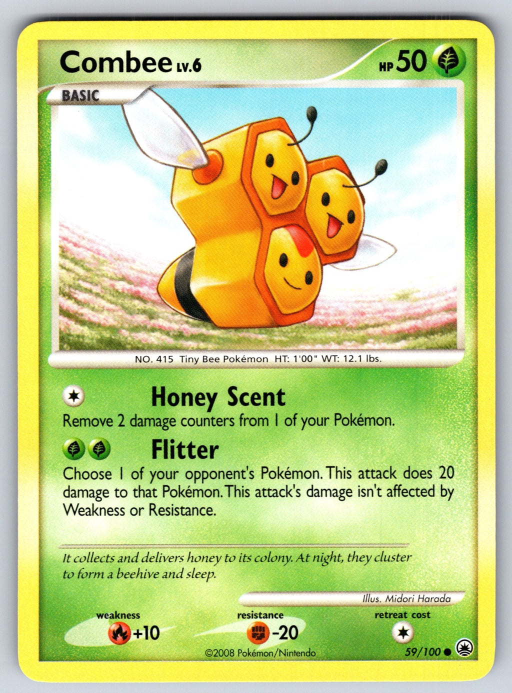 Combee Common Majestic Dawn 59/100 LP 2008