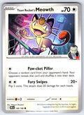 Team Rocket's Meowth Common SV10: Destined Rivals 149/182 NM 2025