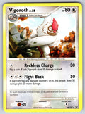 Vigoroth Uncommon Platinum 64/127 LP 2009