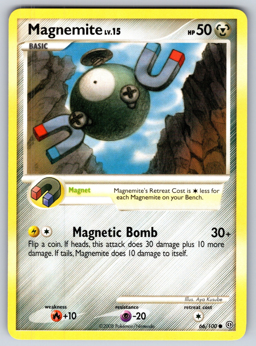 Magnemite (66) Common Stormfront 66/100 LP 2008