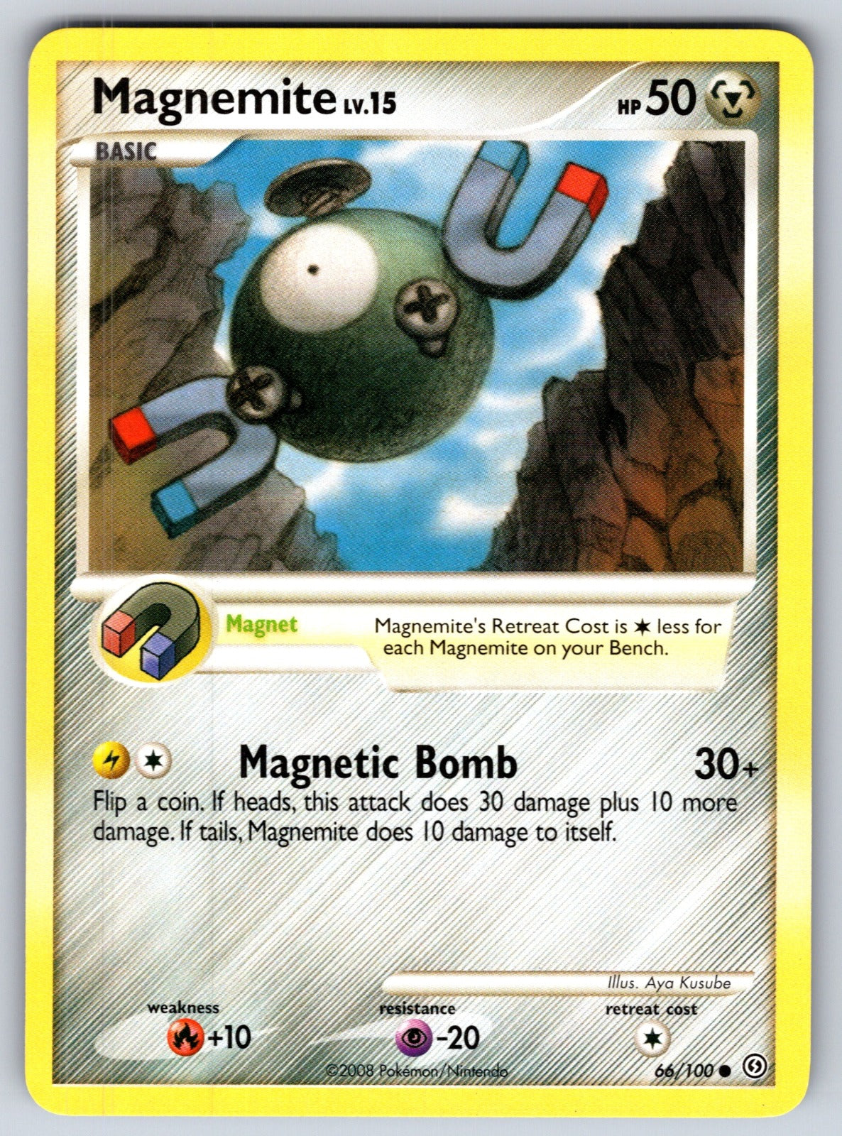 Magnemite (66) Common Stormfront 66/100 LP 2008
